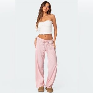 Edikted Pink Women's Pants